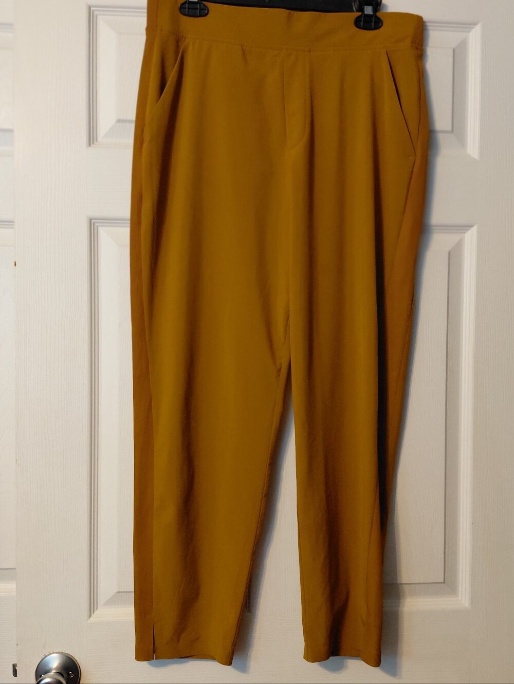 Athleta Brooklyn Ankle Pant Women's Size 12 Stretchy Easy Pull On Pockets